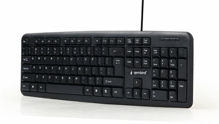 Gembird KB-U-103 Bedraad Toetsenbord QWERTY