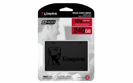 Kingston A400 | 250GB SATA SSD | 2.5&#039;&#039; | 500MB/s