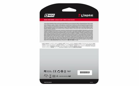 Kingston A400 | 250GB SATA SSD | 2.5&#039;&#039; | 500MB/s