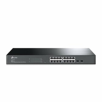 TP-LINK TL-SG2218 netwerk-switch Managed L2/L2+ Gigabit Ethernet (10/100/1000) Zwart