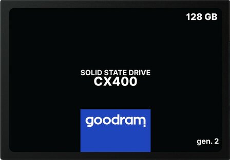 Goodram CX400 | 128GB SATA SSD | 2.5&#039;&#039; | 550MB/s