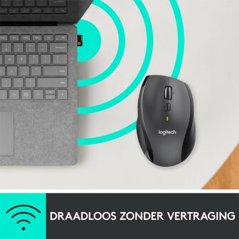 Logitech M705 Draadloze Muis - Grijs