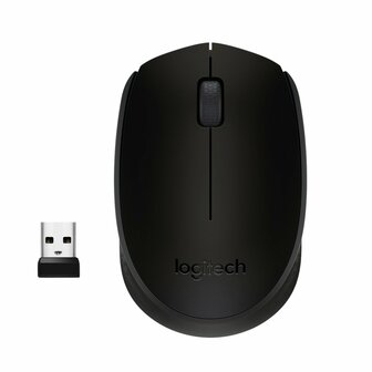 Logitech M171 Draadloze Muis - Zwart