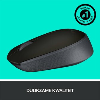 Logitech M171 Draadloze Muis - Zwart