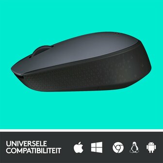 Logitech M170 Draadloze Muis - Grijs