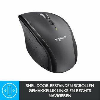 Logitech M705 Draadloze Muis - Zwart