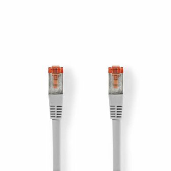 Nedis CCGB85221GY50 netwerkkabel Grijs 5 m Cat6 S/FTP (S-STP)