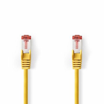 Nedis CCGP85221YE30 netwerkkabel Geel 3 m Cat6 SF/UTP (S-FTP)