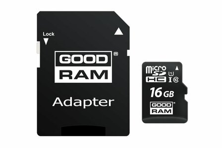 Goodram M1AA-0160R12 flashgeheugen 16 GB MicroSDHC UHS-I Klasse 10