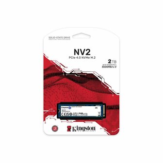 Kingston NV2 | 2TB NVMe SSD | M.2 | 3.500MB/s