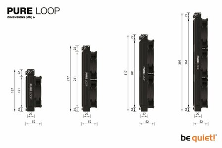 be quiet! PURE LOOP 280mm | All-in-One CPU Waterkoeler