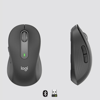 Logitech Signature M650 Draadloze Muis Zakelijk - Grafiet