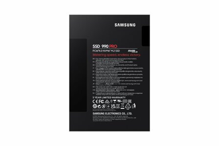 Samsung 990 PRO | 2TB NVMe SSD | M.2 | 7.450MB/s