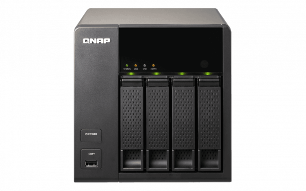 QNAP TS-469L NAS/Dual-Core 2.13GHz(Intel)/1GB DDR3/4 Bays