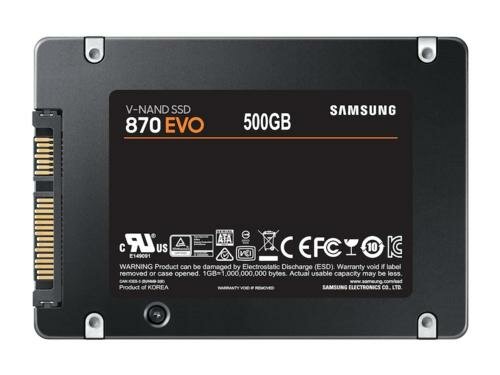 Samsung 870 EVO | 500GB SATA SSD | 2.5'' | 560MB/s