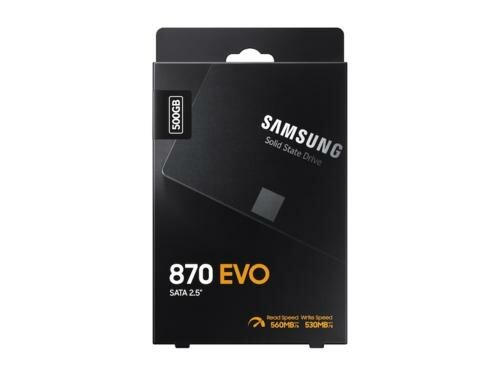 Samsung 870 EVO | 500GB SATA SSD | 2.5'' | 560MB/s