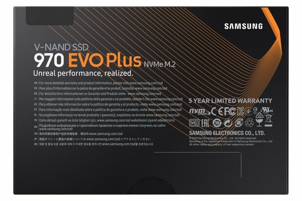 Samsung 970 Evo Plus | 1TB NVMe SSD | M.2 | 3.500MB/s