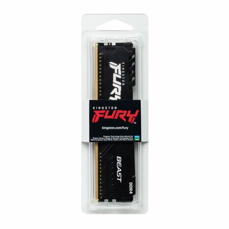 Kingston Fury Beast | 1x8GB DDR4 | 3200MHz | DIMM | CL22 | Geheugenmodule | RAM