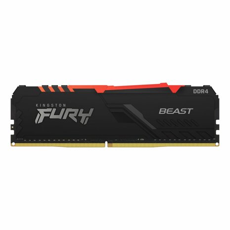 Kingston Fury Beast RGB | 1x32GB DDR4 | 2666MHz | DIMM | CL16 | Geheugenmodule | RAM