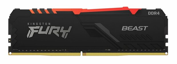 Kingston Fury Beast RGB | 1x32GB DDR4 | 2666MHz | DIMM | CL16 | Geheugenmodule | RAM