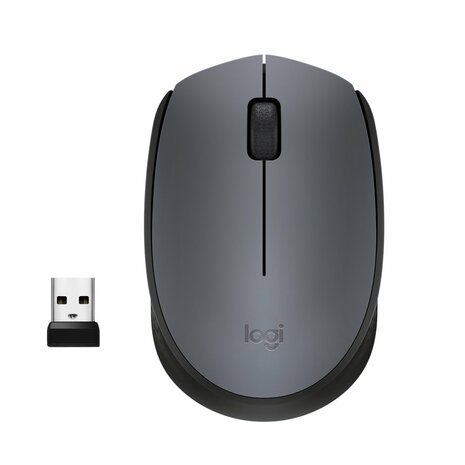 Logitech M170 Draadloze Muis - Grijs