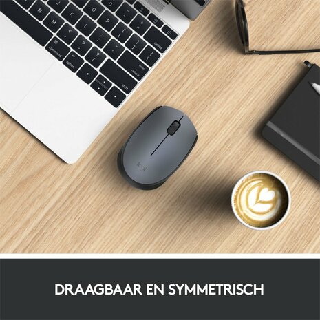 Logitech M170 Draadloze Muis - Grijs