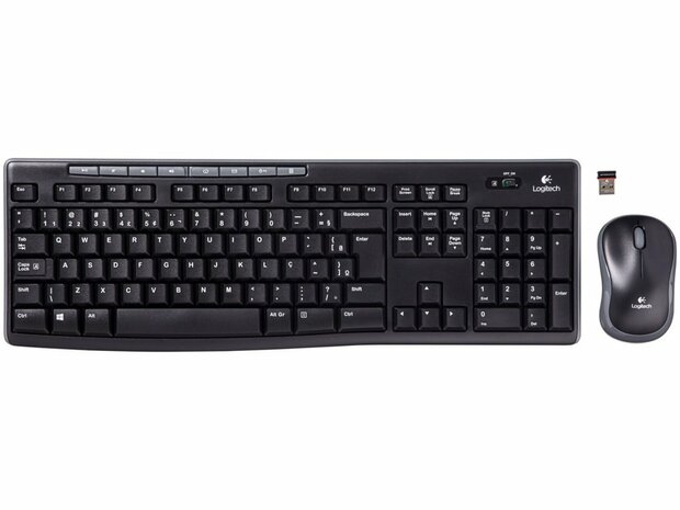 Logitech LGT-MK270-US Draadloze Muis en Toetsenbordcombo QWERTY