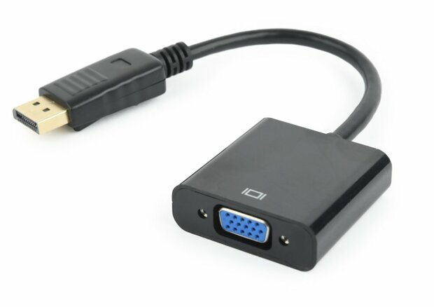 Gembird A-DPM-VGAF-02 video kabel adapter Displayport VGA Zwart