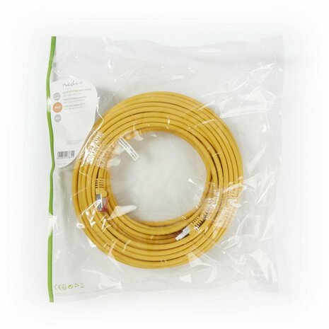 Nedis CCGP85221YE50 netwerkkabel Geel 5 m Cat6 S/FTP (S-STP)