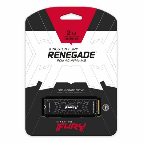 Kingston Fury Renegade | 2TB NVMe SSD | M.2 | 7.300MB/s