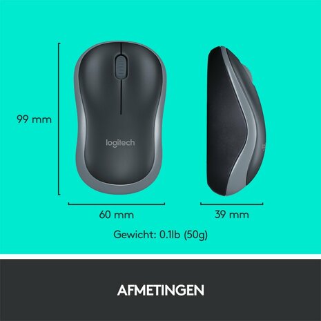 Logitech MK270 Draadloze Muis en Toetsenbordcombo QWERTZ