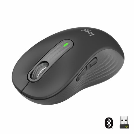 Logitech Signature M650 Draadloze Muis + BT - Grafiet