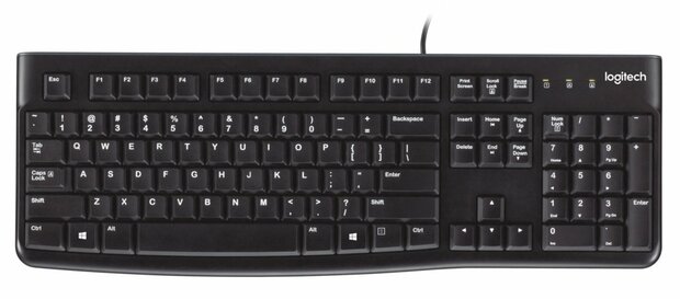 Logitech K120 Zakelijk Bedraad Toetsenbord QWERTY - Retail