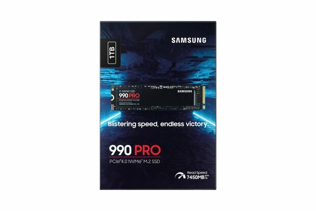 Samsung 990 PRO | 1TB NVMe SSD | M.2 | 7.450MB/s