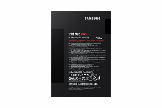 Samsung 990 PRO | 2TB NVMe SSD | M.2 | 7.450MB/s