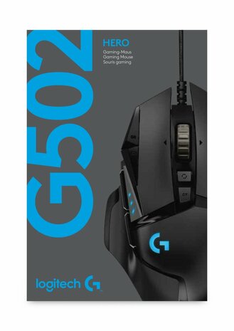 Logitech G502 Hero muis Rechtshandig USB Type-A Optisch 16000 DPI