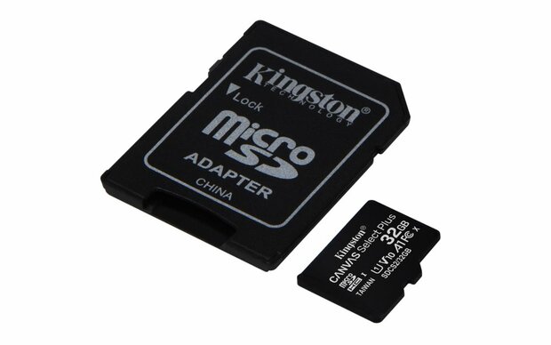 Kingston Technology Canvas Select Plus flashgeheugen 32 GB MicroSDHC UHS-I Klasse 10