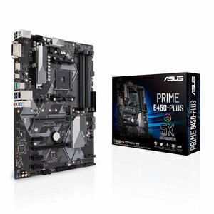 ASUS PRIME B450-PLUS | Socket AM4 | AMD B450 | 4xDDR4 | ATX | Moederbord