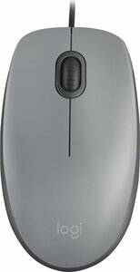 Logitech M110 Bedrade Muis - Grijs