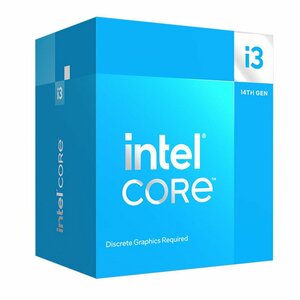 Intel Core i3-14100F | 4 Core | 3,5GHz (4,7GHz Turbo) | LGA 1700 | Processor | CPU