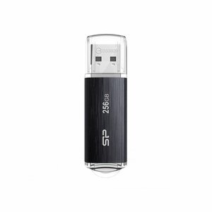 USB Silicon power 256GB 3.0 Zwart