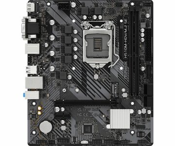 Asrock H510M-HDV/M.2 SE | Socket LGA 1200 | Intel H470 | 2xDDR4 | Micro-ATX | Moederbord