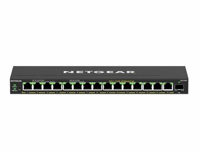 NETGEAR GS316EP-100PES netwerk-switch Managed Gigabit Ethernet (10/100/1000) Power over Ethernet (PoE) Zwart