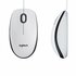 Logitech M100 Bedrade Muis - Wit_