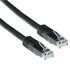 ACT Zwarte 10 meter UTP CAT5E patchkabel met RJ45 connectoren_