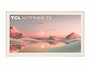 TCL NXTFRAME 55A300W Pro Wit | 55'' Ultra HD 4K | QLED Smart TV | Draadloze Soundbar en Subwoofer | Wi-Fi | Google TV | HDR10+ | 120Hz_